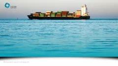 Cargo Ship on the horizon